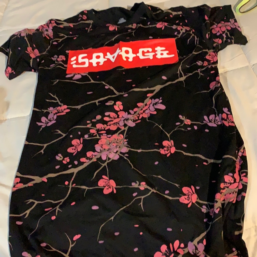 Lightly worn Savage tee